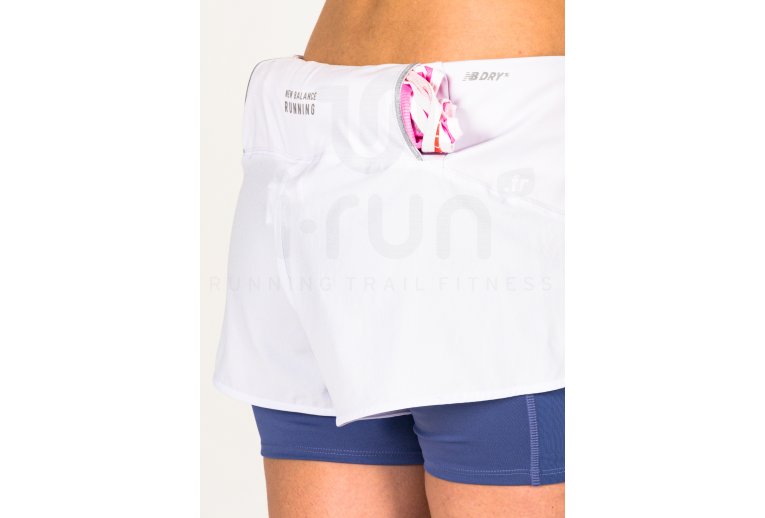 New Balance pantal�n corto Impact 2 en 1