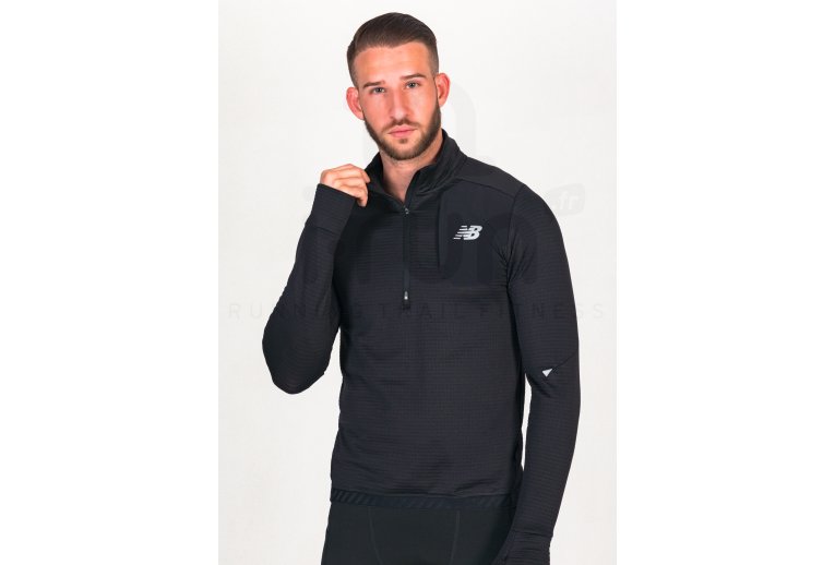 New Balance camiseta manga larga Impact Run Grid