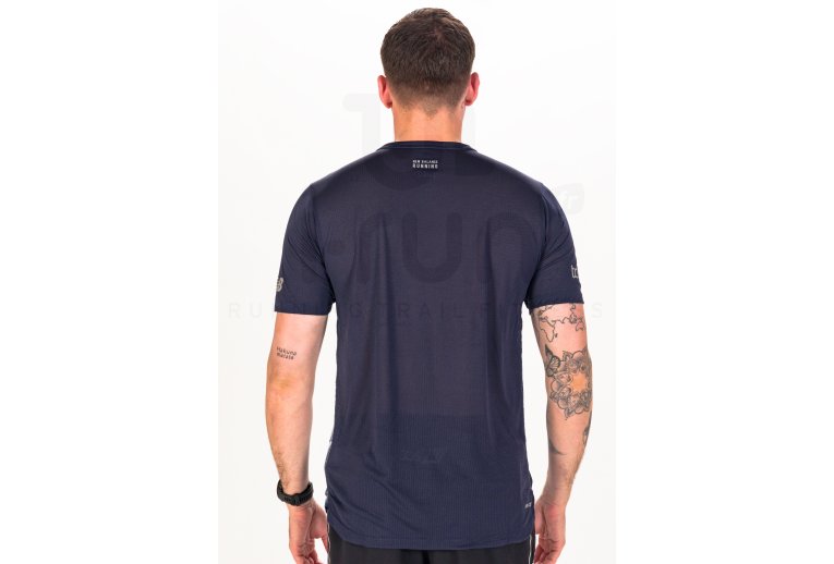 New Balance camiseta manga corta Impact Run London Edition