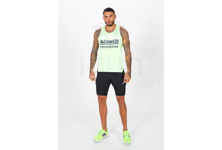 New Balance pantal�n corto Q Speed 2 en 1