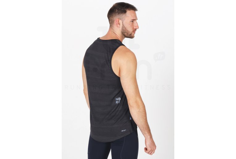 New Balance camiseta de tirantes Q Speed Fuel Jacquard