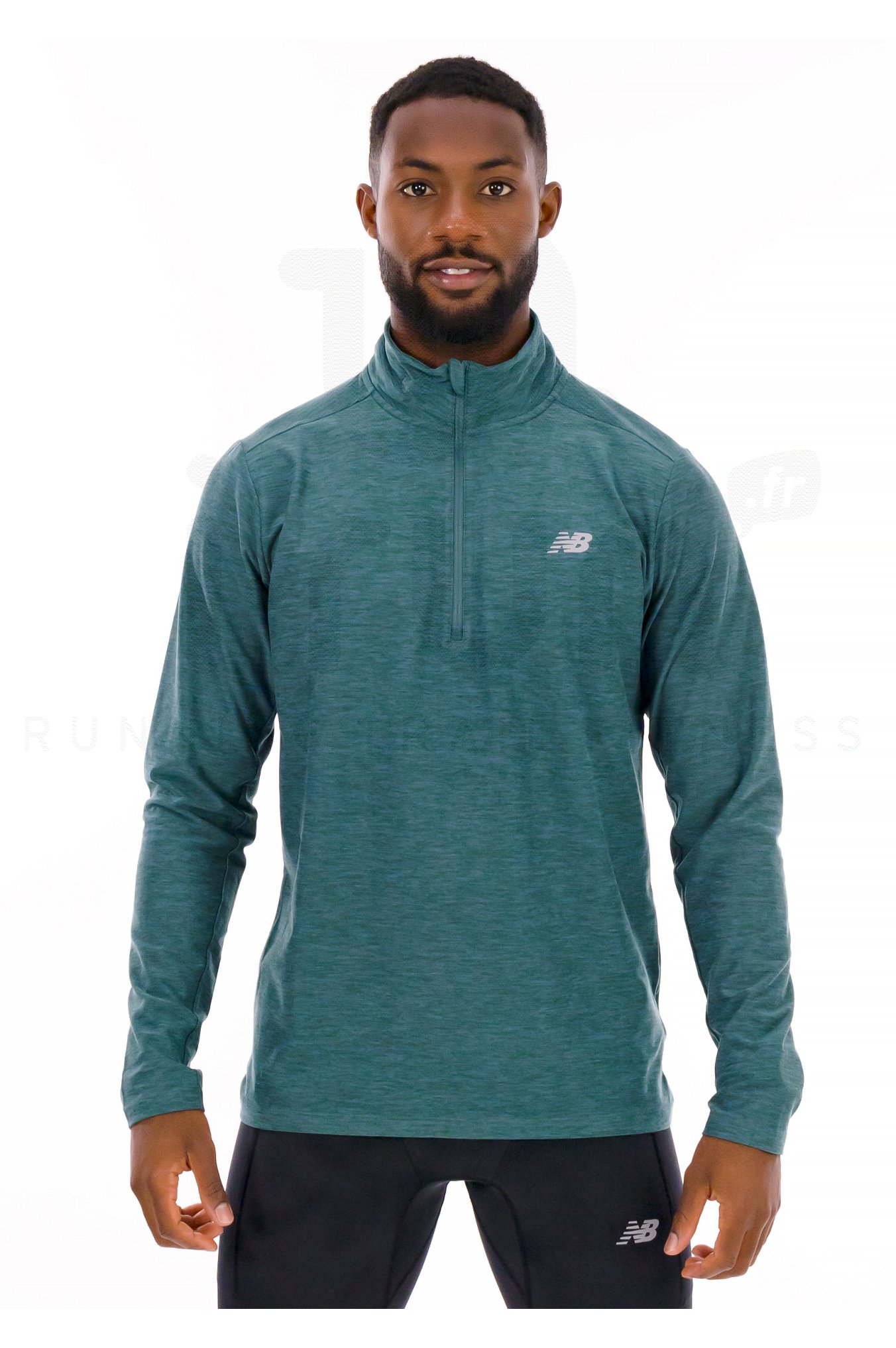 New Balance Sport Space Dye 1/2 zip Herren