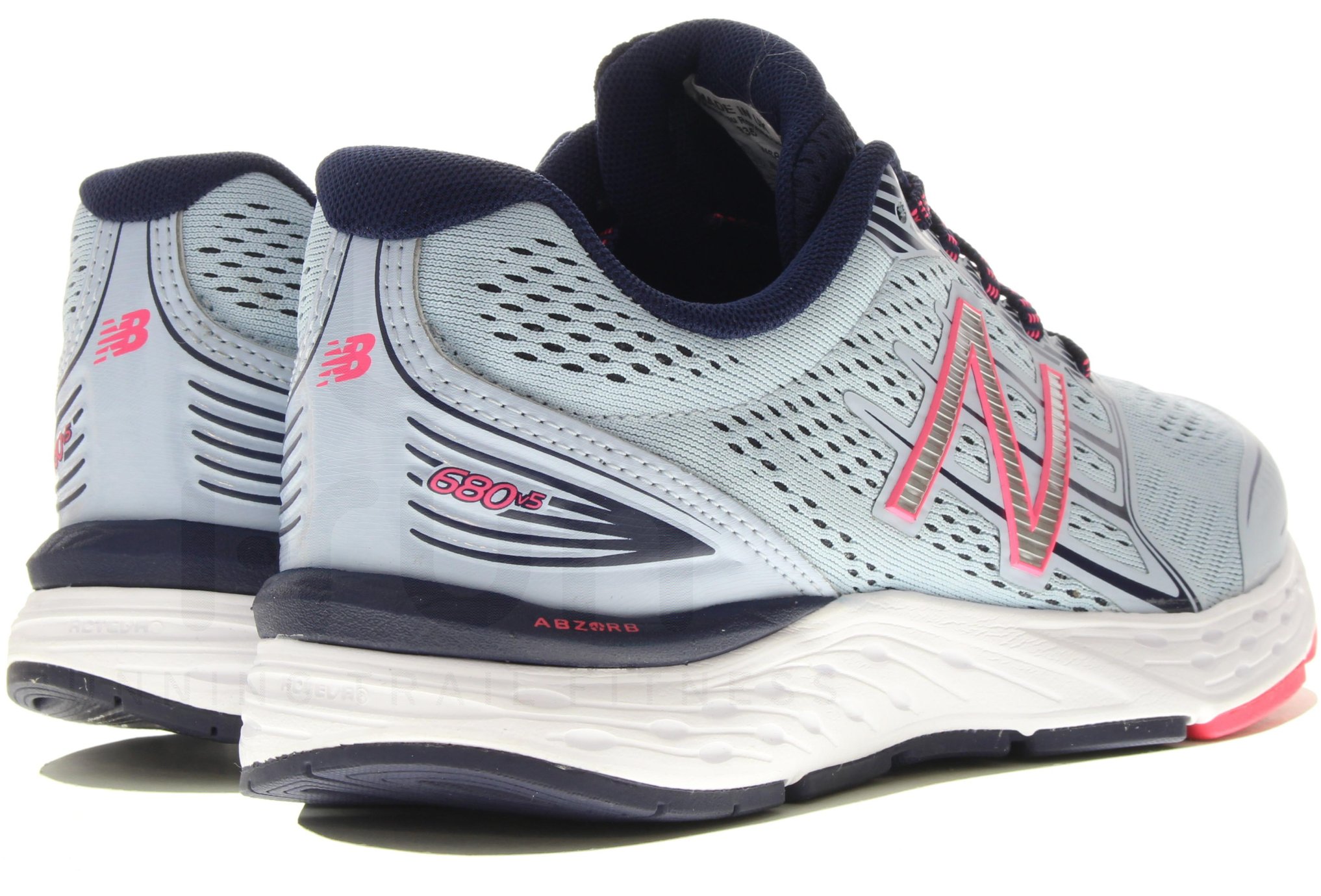 New Balance W 680 V5 - B femme Bleu pas cher