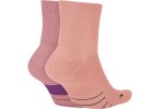 Nike 2 pares de calcetines Multiplier Ankle