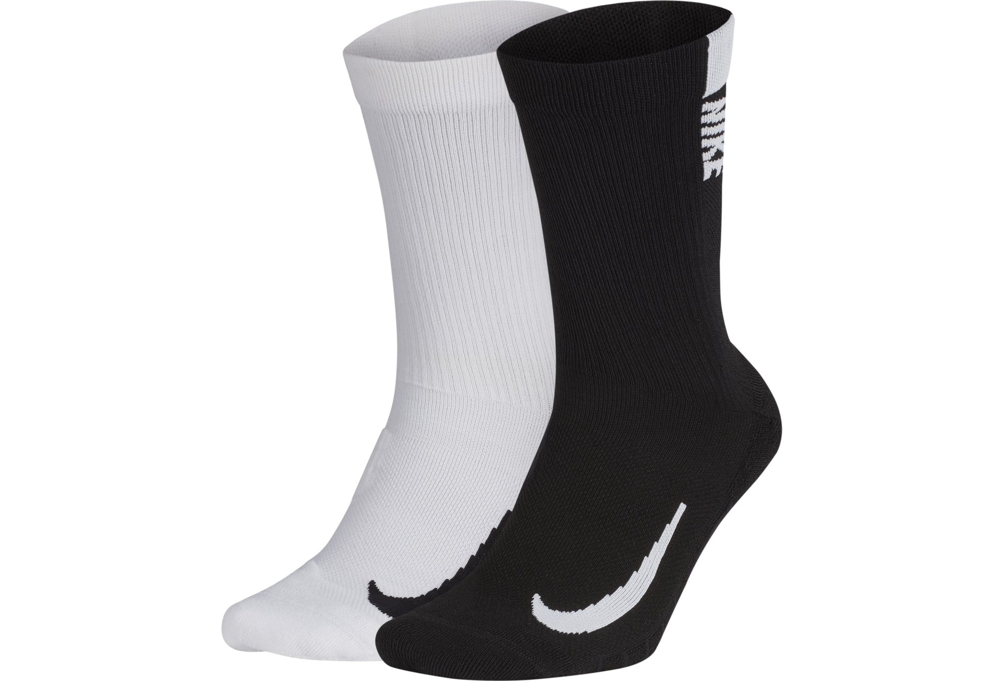 Nike 2 paires Multiplier Crew Chaussettes