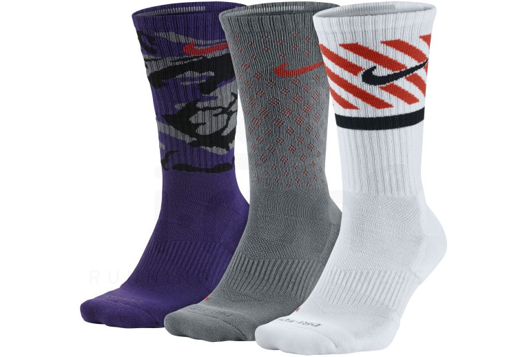 Nike 3 pares de calcetines Dri-Fit Cotton Triple Fly