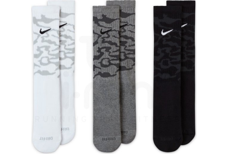 Nike 3 Paar Everyday Plus Cushioned Crew