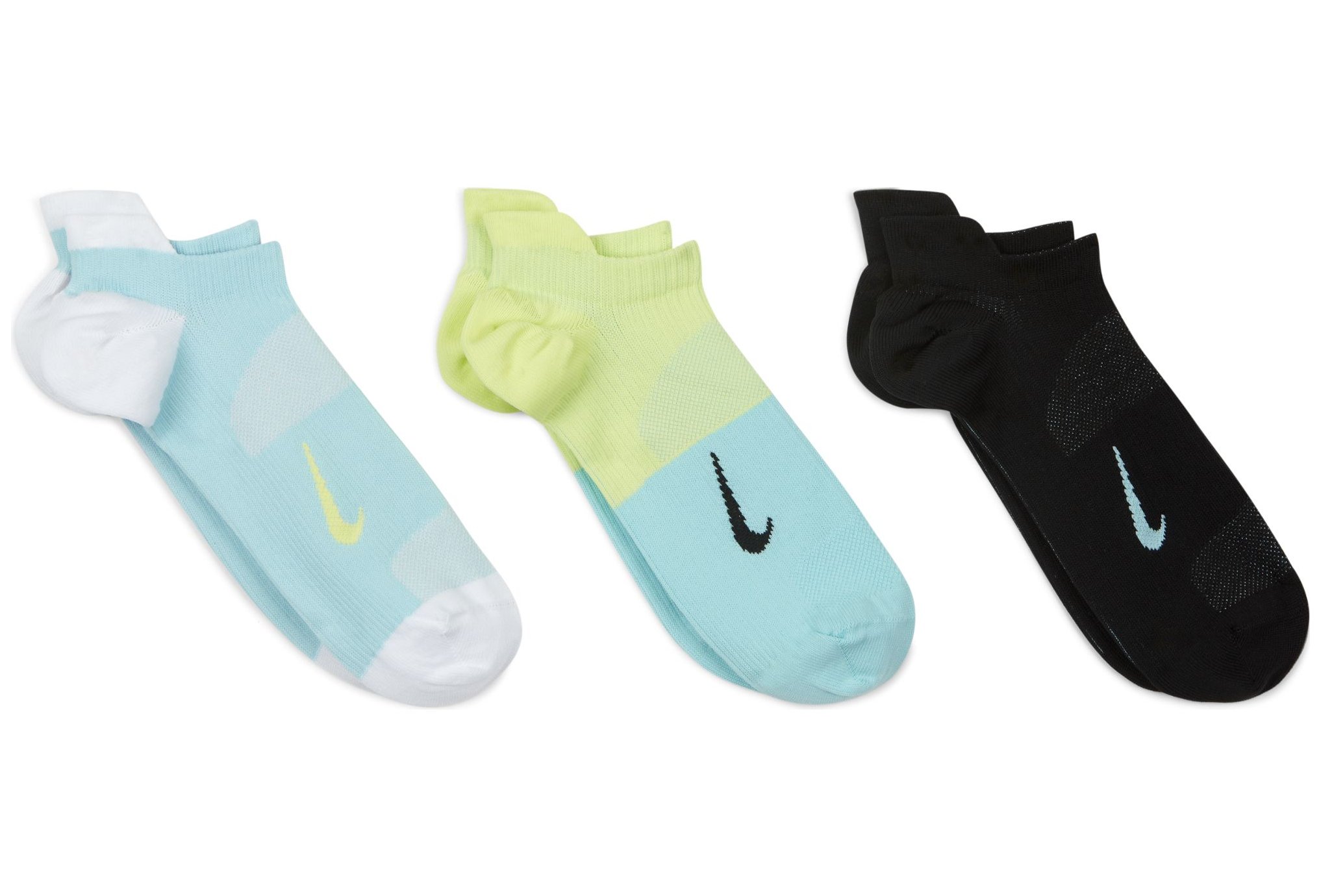 Nike 3 paires Everyday Plus Lightweight No Show W Chaussettes