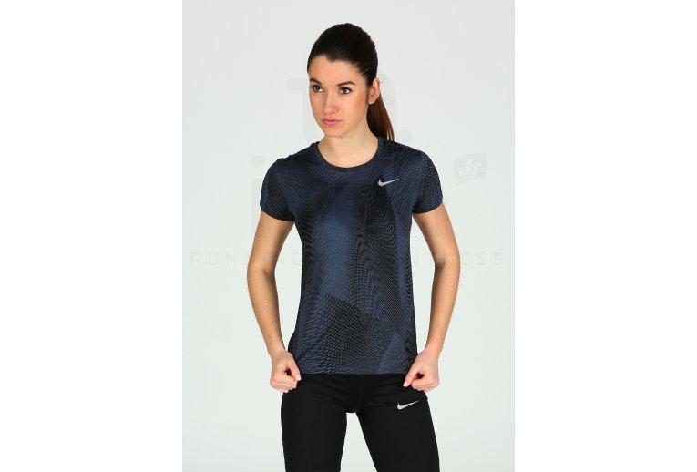 Nike Camiseta manga corta Breathe Rapid Running Print