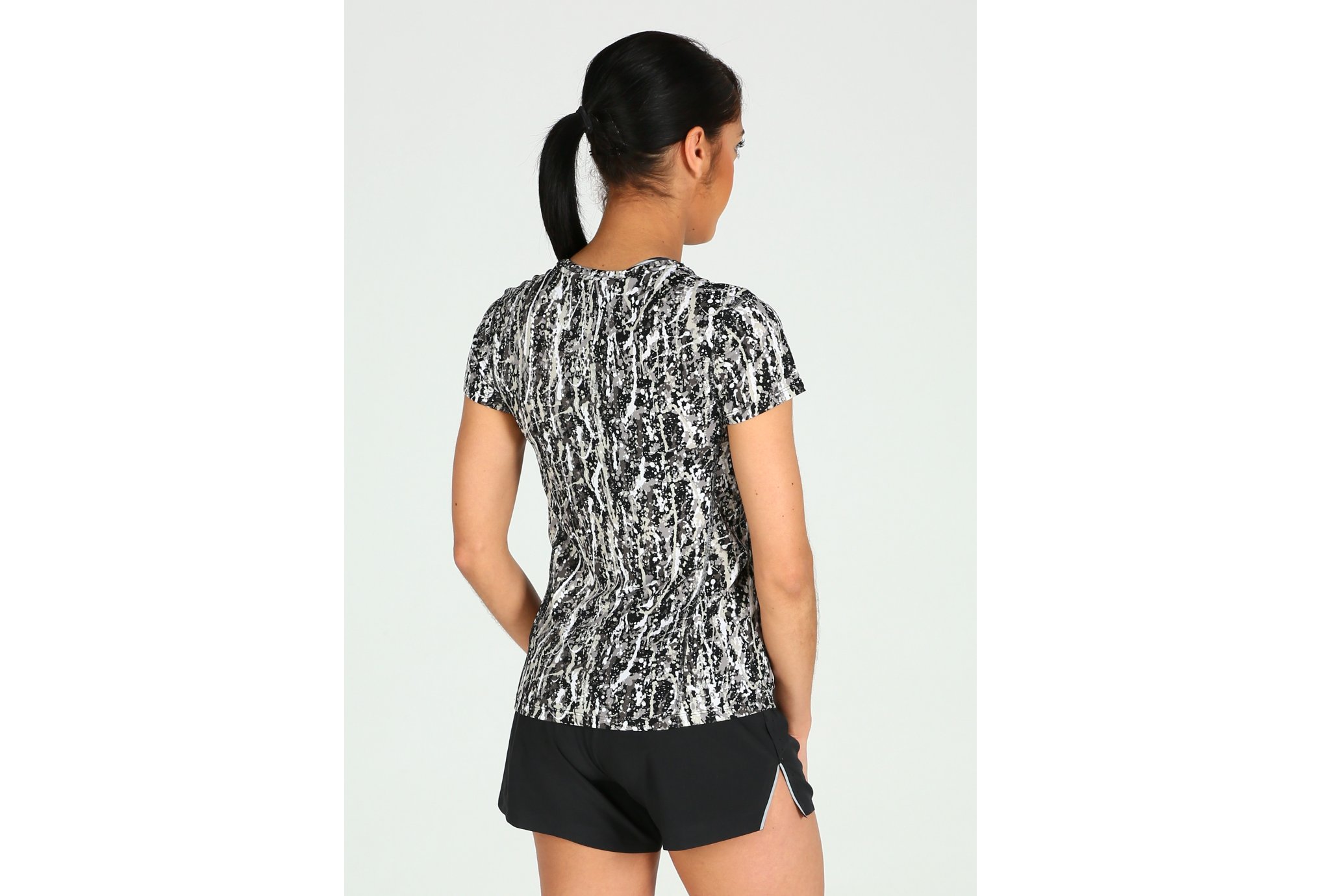 camiseta manga corta running mujer