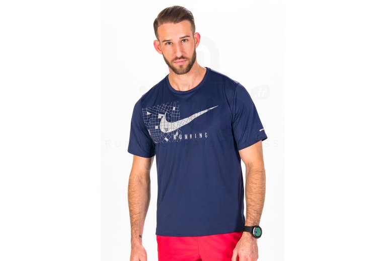 Nike camiseta manga corta Dri-Fit UV Miler Run Division