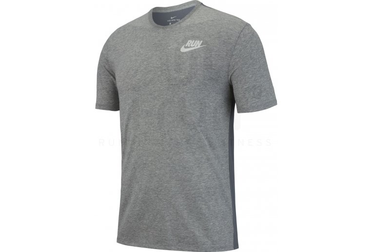 Nike Camiseta manga corta Dry Running Solid