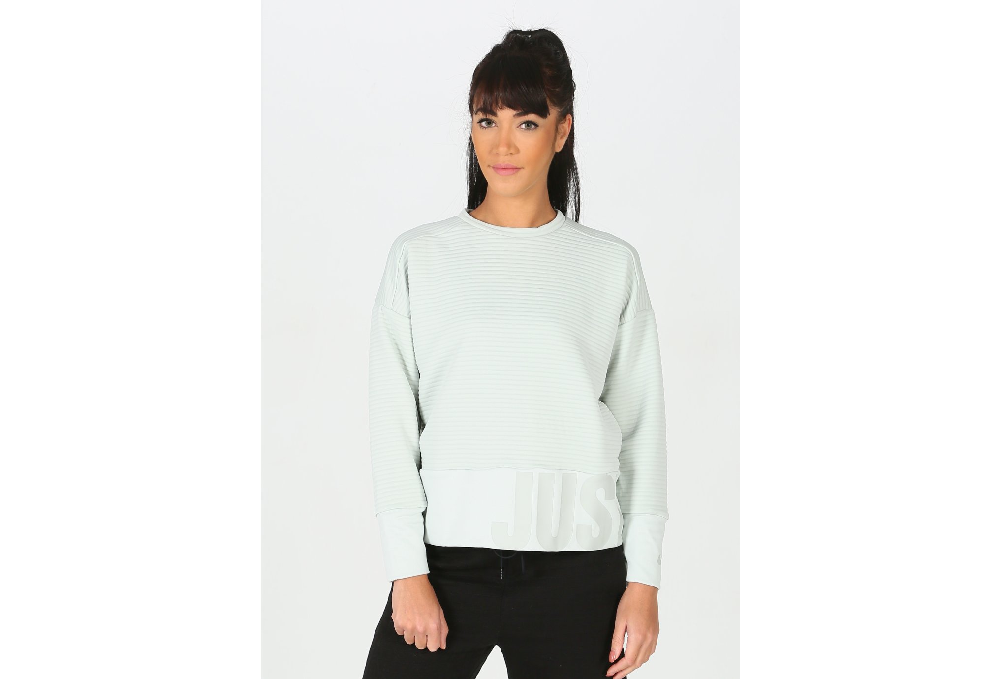 Nike Dry Top Crew W vêtement running femme
