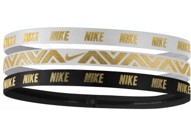 Nike Elastiques Hairband Metallic x3 