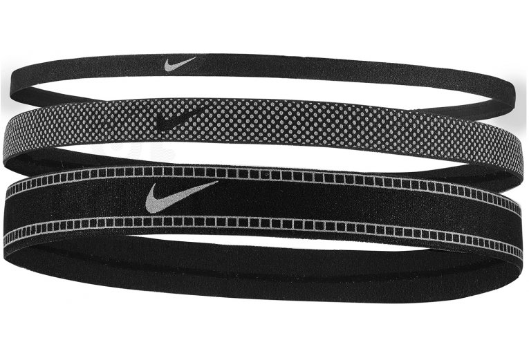 Nike Elastikhaarbnder Headbands Reflective x3