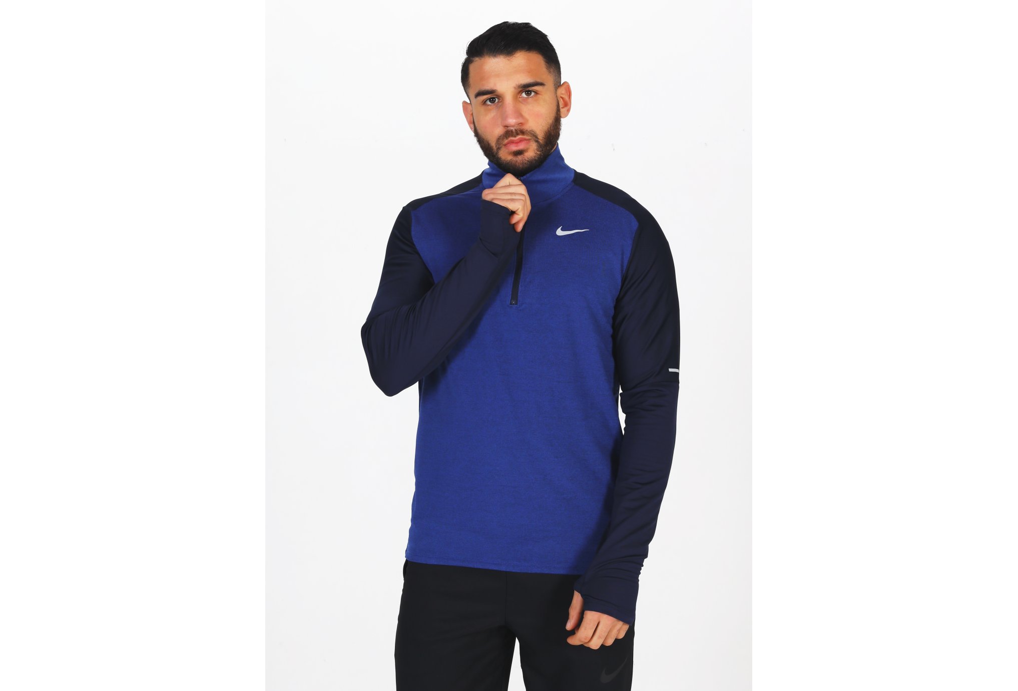 Nike Element 1/2 Zip M vêtement running homme