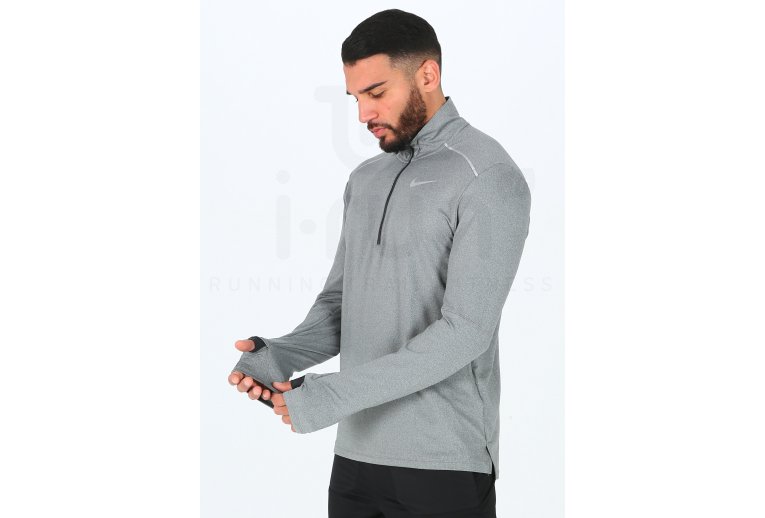 Nike camiseta manga larga Element Crew 3.0 1/2 Zip