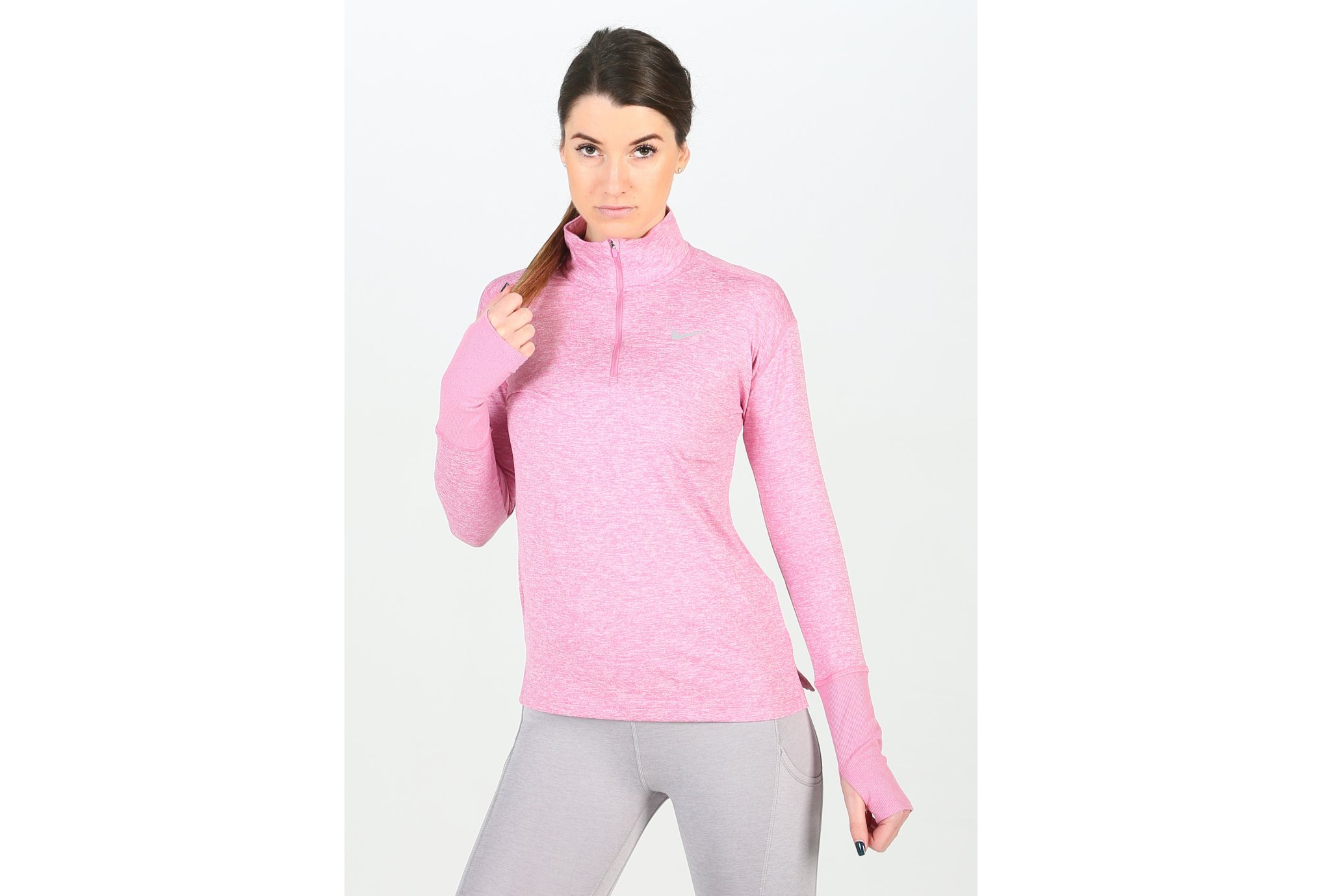Nike Element Half Zip W vêtement running femme