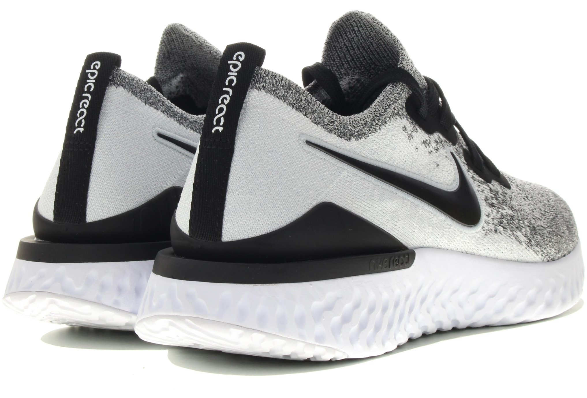 nike epic react flyknit 2 white mens