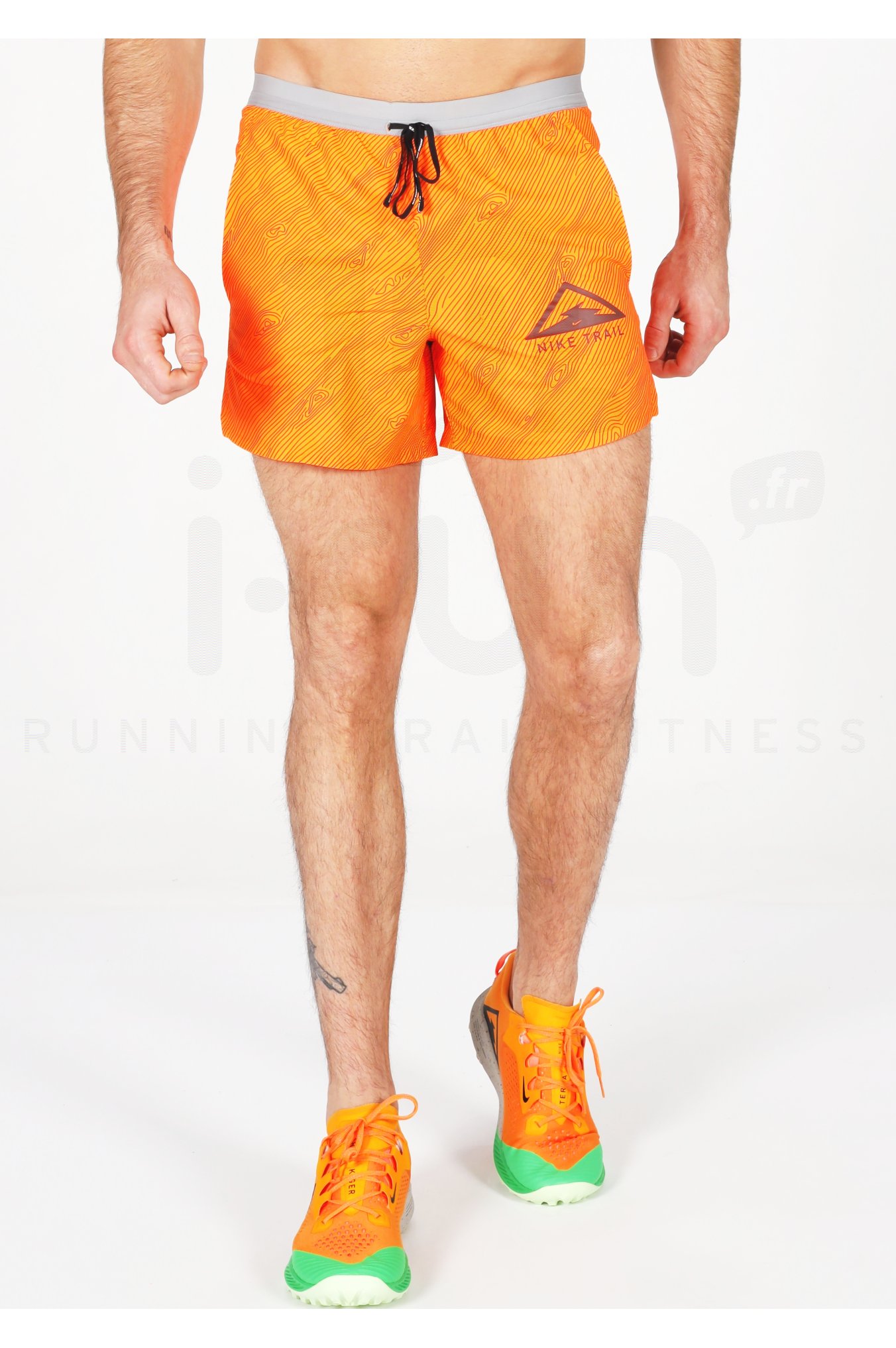 nike flex stride orange