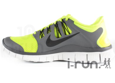 nike free 5.0 flyknit argent