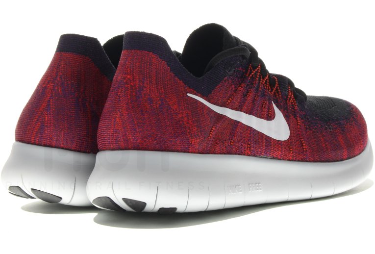 nike free rn flyknit marron