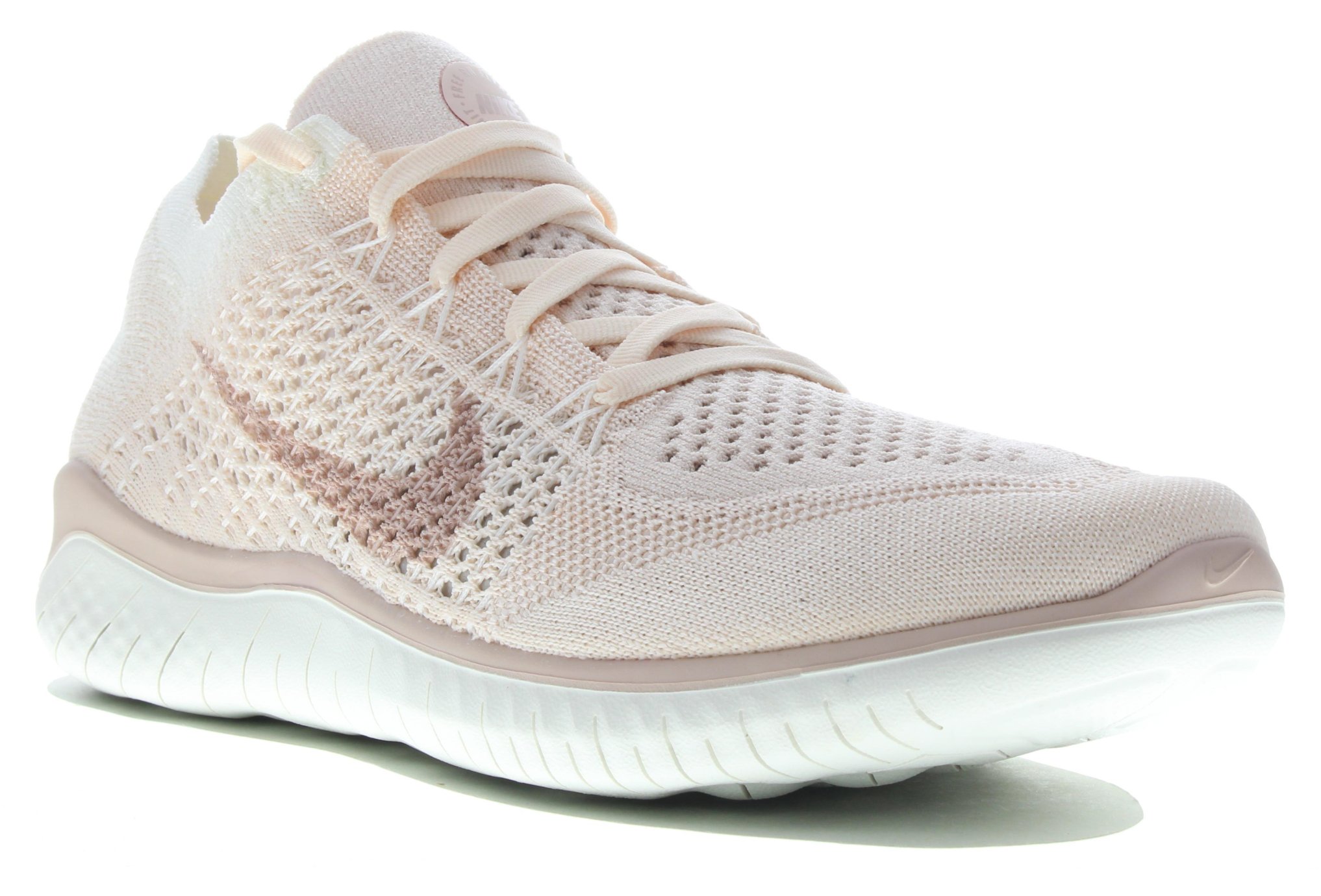 nike free rn flyknit beige