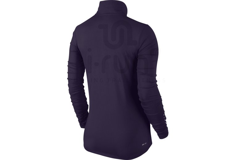 Nike Camiseta Nike Element 1/2 cremallera