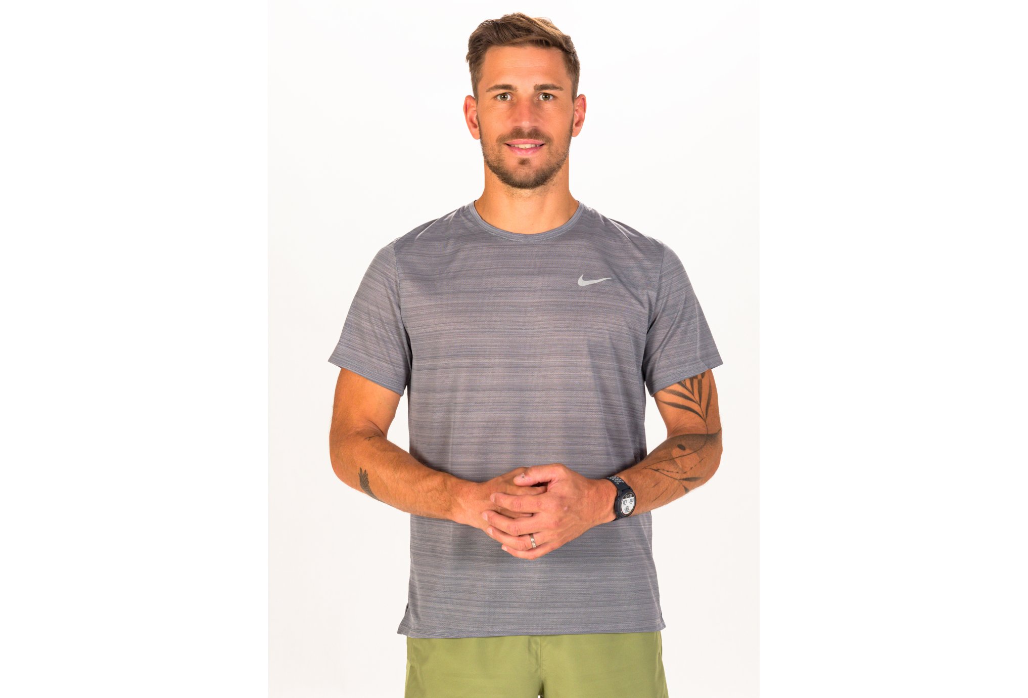 Nike Miler Breathe Gris