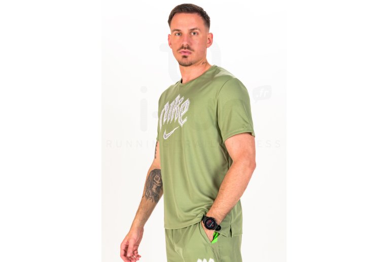 Nike camiseta manga corta Miler Run Division