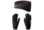 Nike Pack Cinta de pelo + Guantes Dri-Fit
