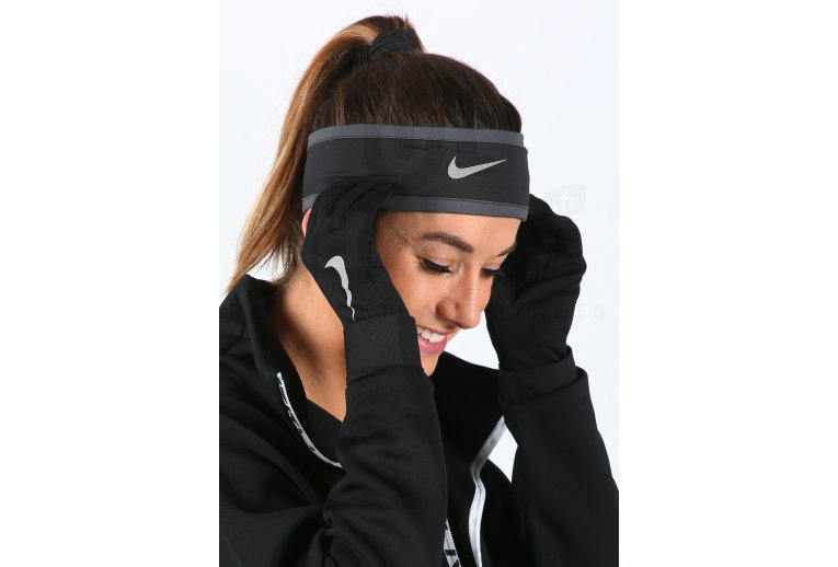 Nike Pack de cinta para el pelo + guantes Dry