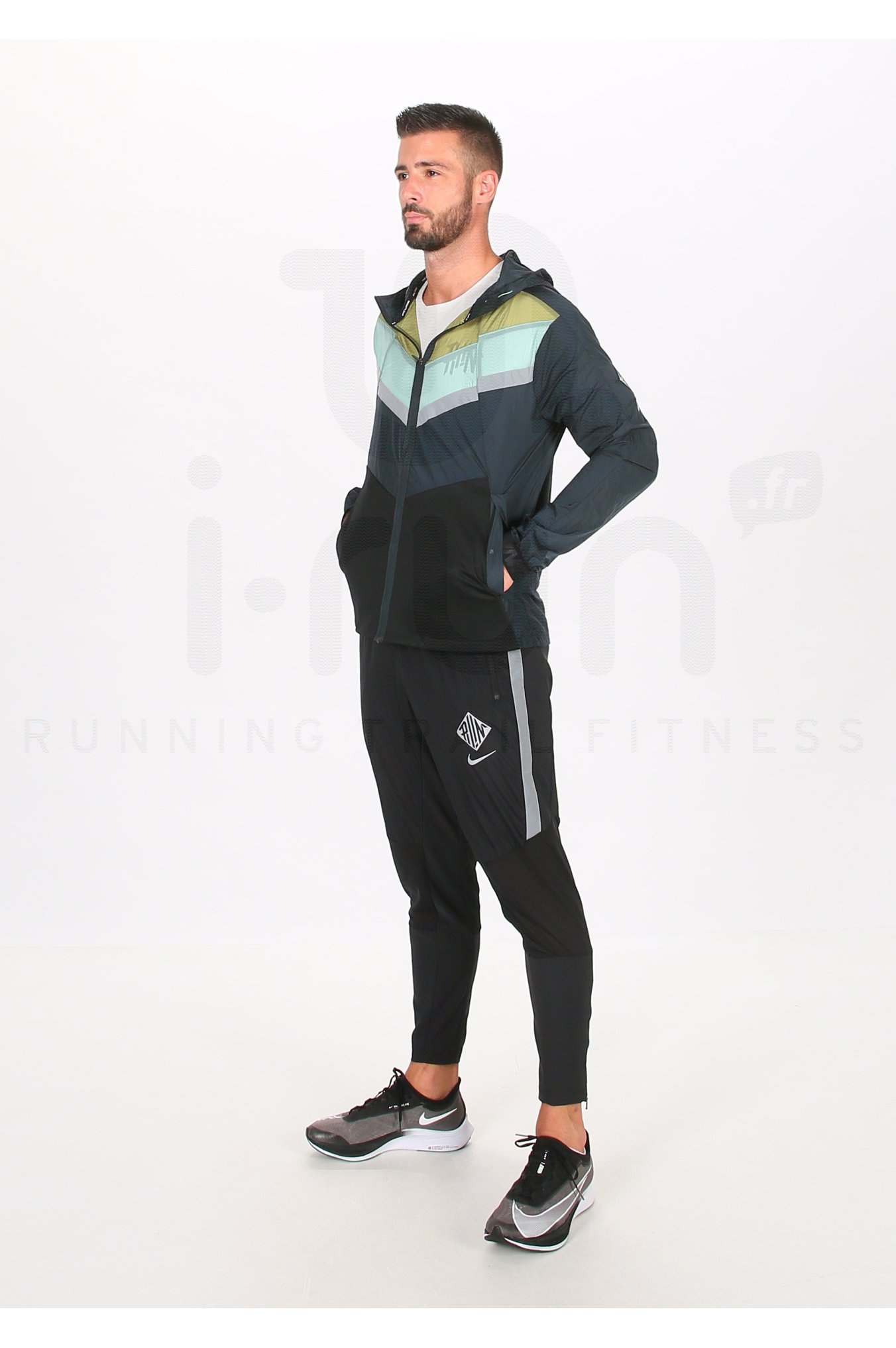 Nike Phenom Elite Wild Run M homme Noir pas cher