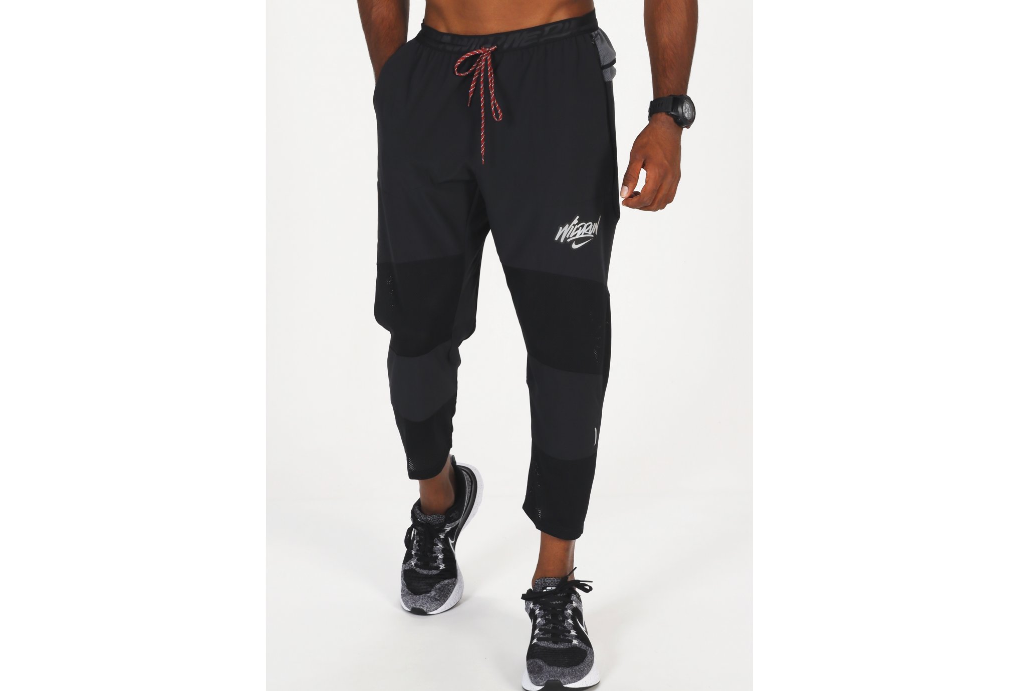 Nike Phenom Elite M vêtement running homme L Noir pas cher