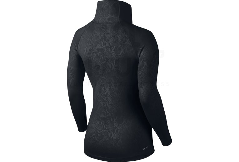 Nike Maillot Nike Pro Hyperwarm Embossed Heights Vixen Zip