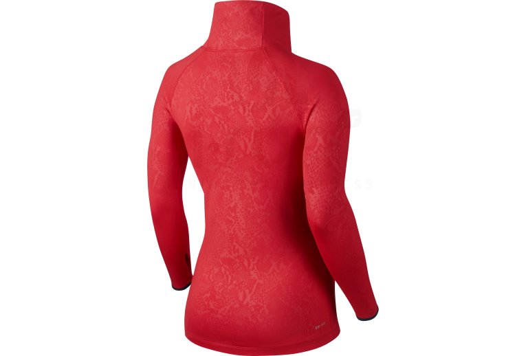 Nike Maillot Nike Pro Hyperwarm Embossed Heights Vixen Zip