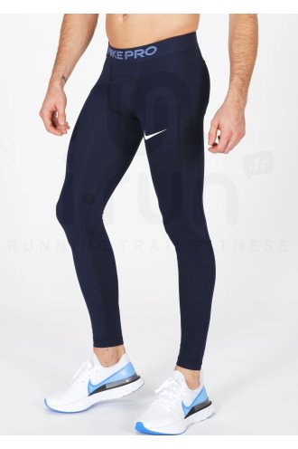 nike pro bleu