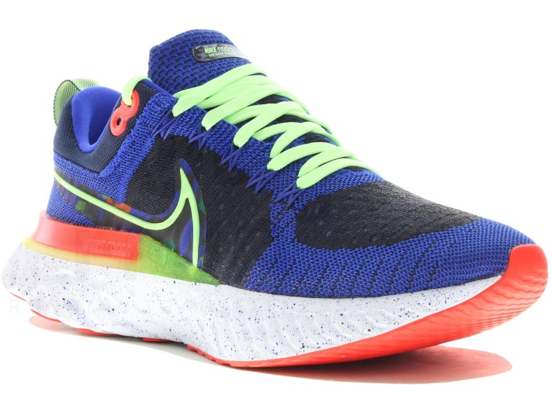 Nike React Infinity Run Flyknit 2 KA M homme Bleu