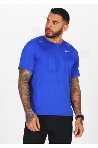 T-shirt de Running Homme Nike Wild Run - Bleu - Manches Courtes