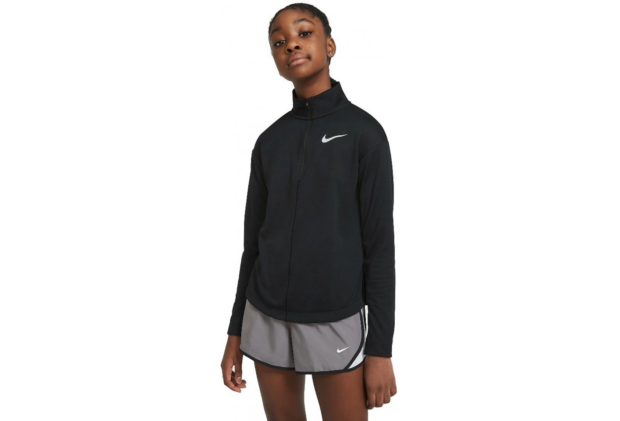 Nike Run 1/2 Zip Fille vêtement running femme