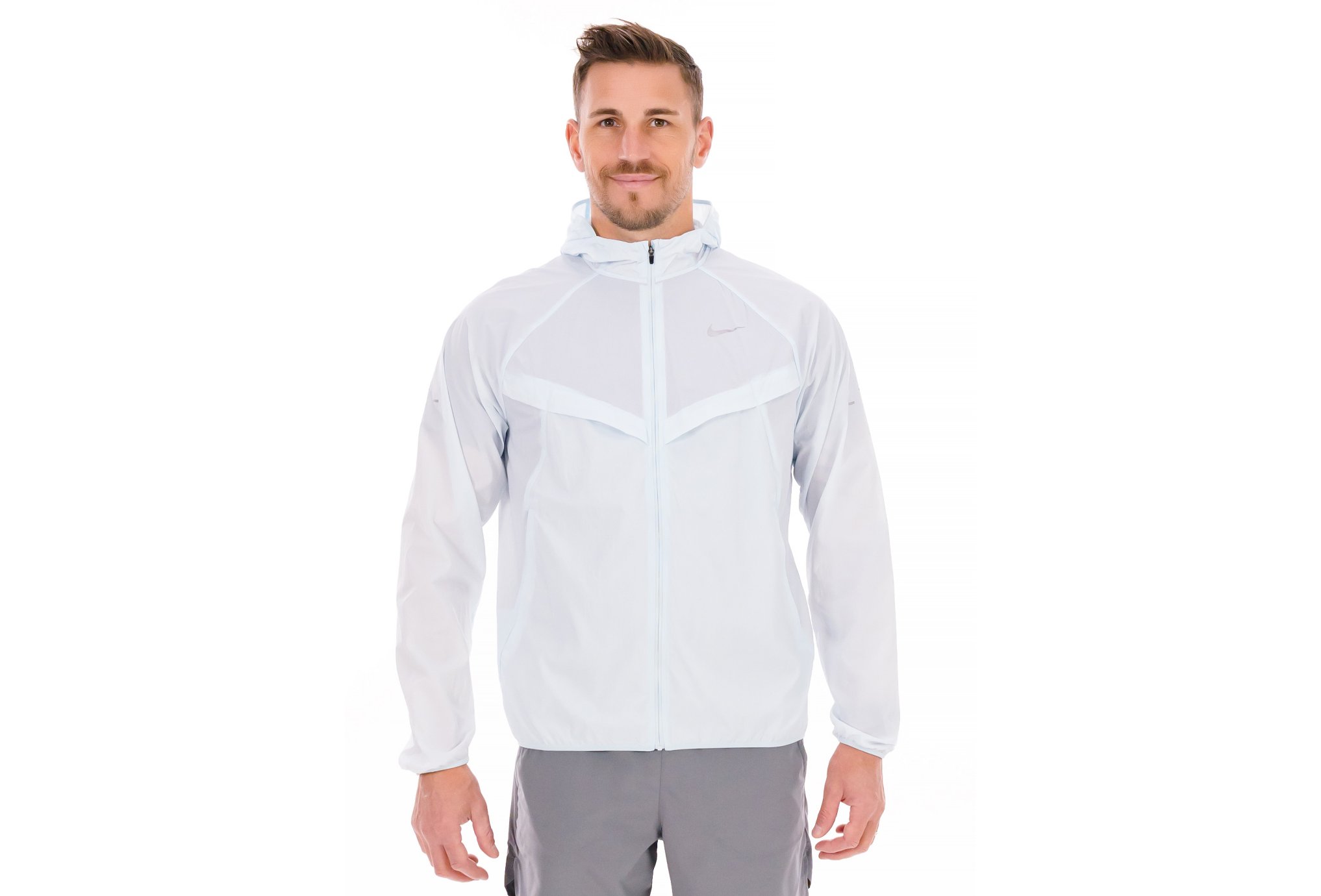 Nike Running Division 長袖ウィンドブレーカー ホワイト Buy Nike Running Division Men's UV Running Jacket - Summit
