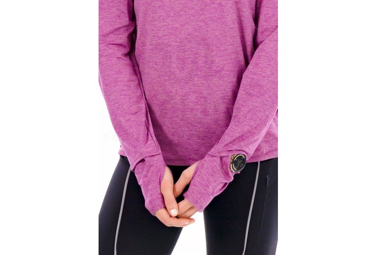 Nike camiseta manga larga Swift Element UV 1/2 zip