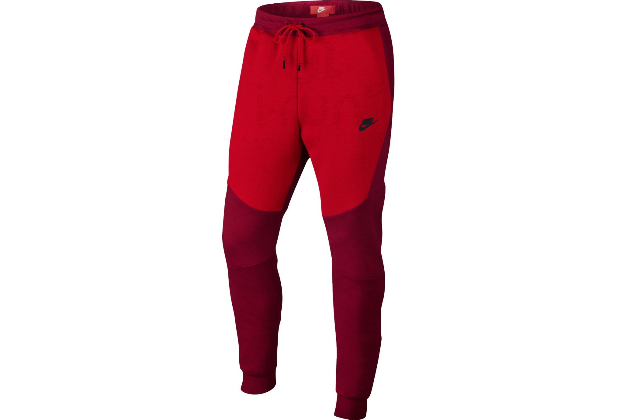 bas nike rouge