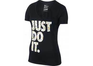 Nike Tee-shirt Dri-Fit Coton Just Do It W 