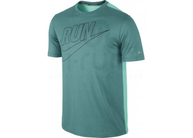 Nike Tee-Shirt Run P Legend Swoosh M 