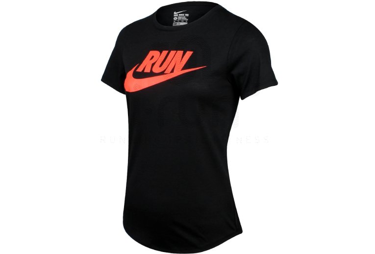 Nike Camiseta Run Swoosh W