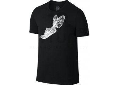 Nike Tee-shirt Running Printed Flyknit M 