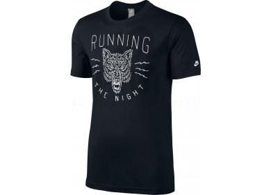 Nike Tee-shirt Running The Night M 