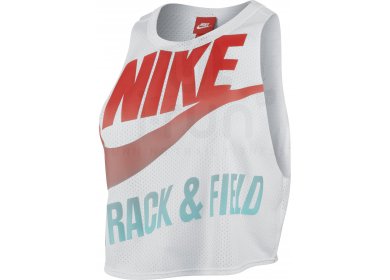 Nike Tee-shirt Track & Field Mesh Cropped W 
