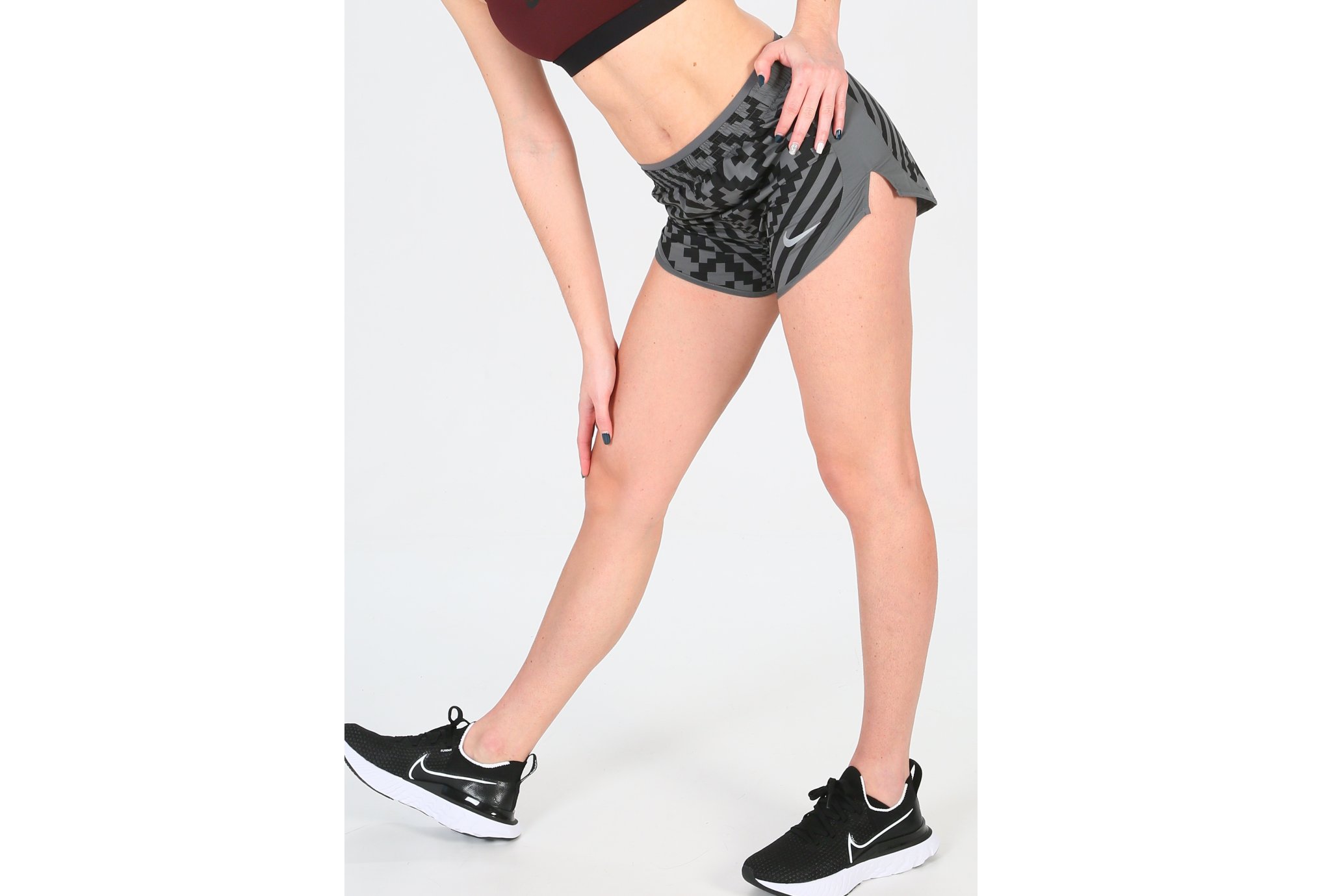 Nike Tempo Lux Runway Printed W vêtement running femme
